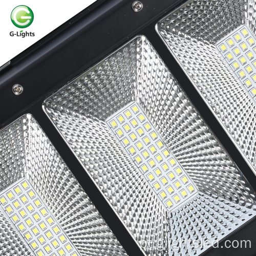 Novo design Warm White IP65 Outdoor 40 60 W Integrou tudo em um LED Solar Street Light